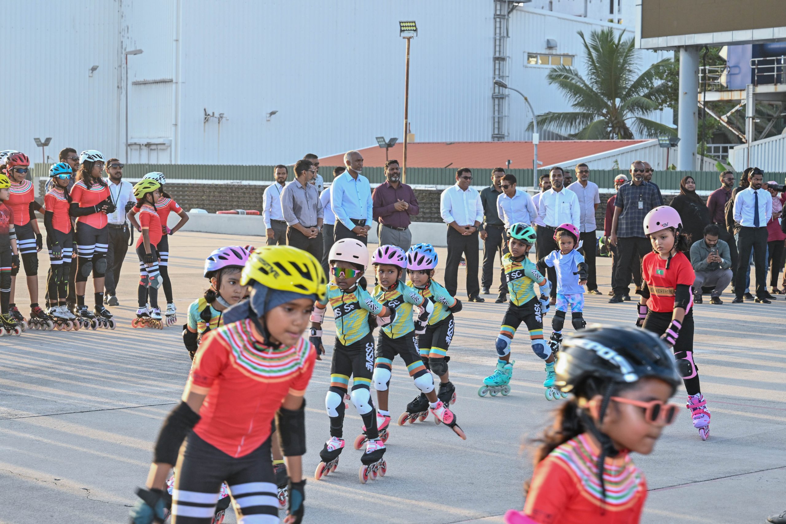 ސްކޭޓް އެރީނާގެ ސަބަބުން، ކުރިއަށްދިޔުމަށް ދިވެހި ޒުވާނުންނަށް ގިނަ ފުރުޞަތުތަކެއް ފަހިވެގެންދާނެ: ރައީސް