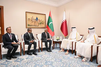 ރައީސް، ޤަތަރުގެ އަމީރާ ބައްދަލު ކުރައްވައިފި