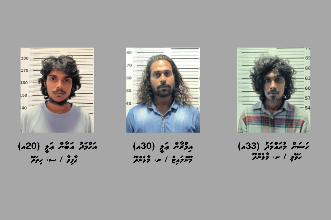 ލަންދޫގައި ހިންގި މަސްތުވާތަކެތީގެ އޮޕަރޭޝަންތަކެއްގަ ތިން މީހުން ހައްޔަރަށް