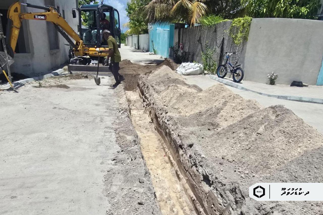 ކުޑަހުވަދޫގެ މަގުހެދުމުގެ މަސައްކަތް އަވަސް ދުވެއްޔެއްގައި ކުރިއަށް