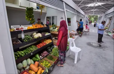 ހުޅުމާލޭ ރަށު މާރުކޭޓުން 5 ގޮޅި ކުއްޔަށް ދޫކުރަނީ