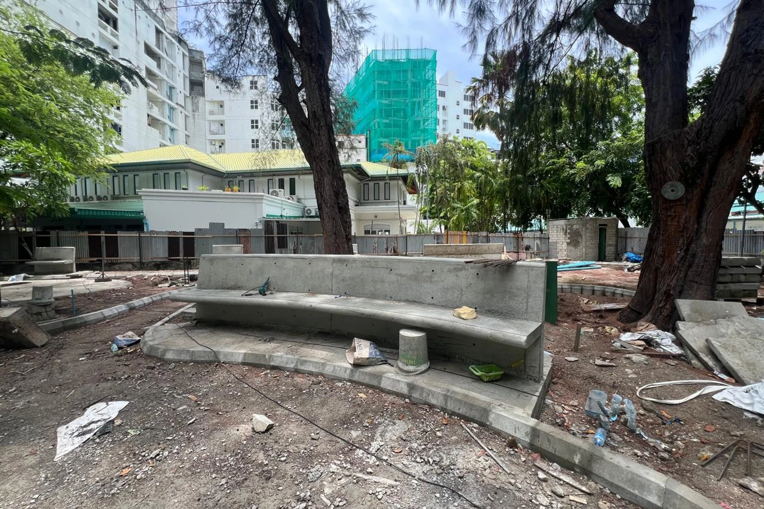 ގަލޮޅު ސިޓީ ޕާރކް ތަރައްޤީ ކުރުމުގެ، ފޭސް 2 ގެ 65 އިންސައްތަ މަސައްކަތް ނިންމާލައިފި