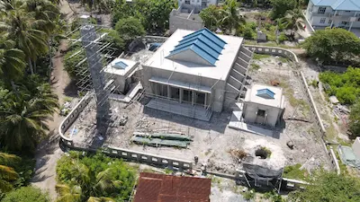 ތ. ވަންދޫ މިސްކިތުގެ 60 އިން ސައްތަ މަސައްކަތް ނިމިއްޖެ
