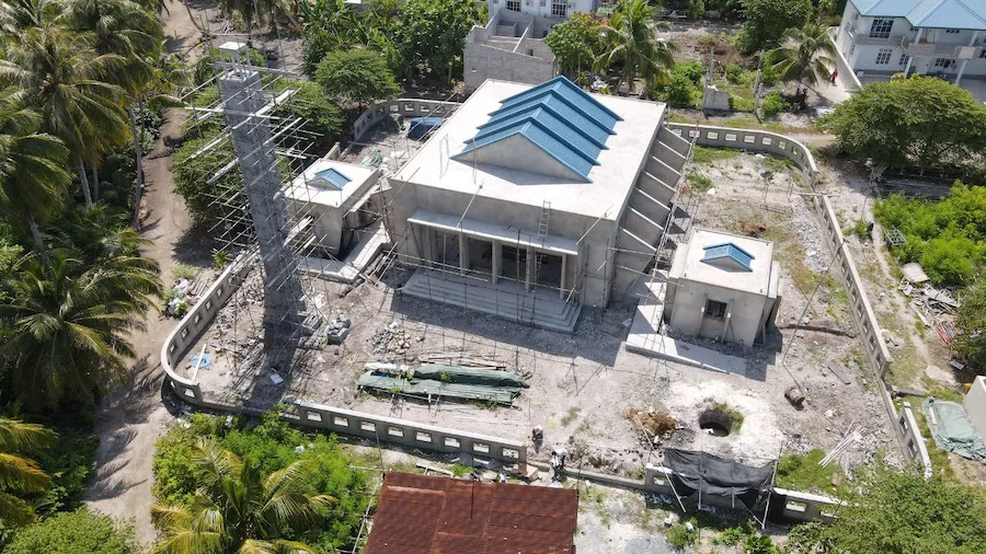 ތ. ވަންދޫ މިސްކިތުގެ 60 އިން ސައްތަ މަސައްކަތް ނިމިއްޖެ
