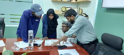 އަގުއެއްކުރި މަހުގެ އުފެއްދުންތައް ތައްޔާރުކުރުމާ ގުޅޭ ތަމްރީން ޕްރޮގްރާމެއް ހއ. އިހަވަންދޫގައި