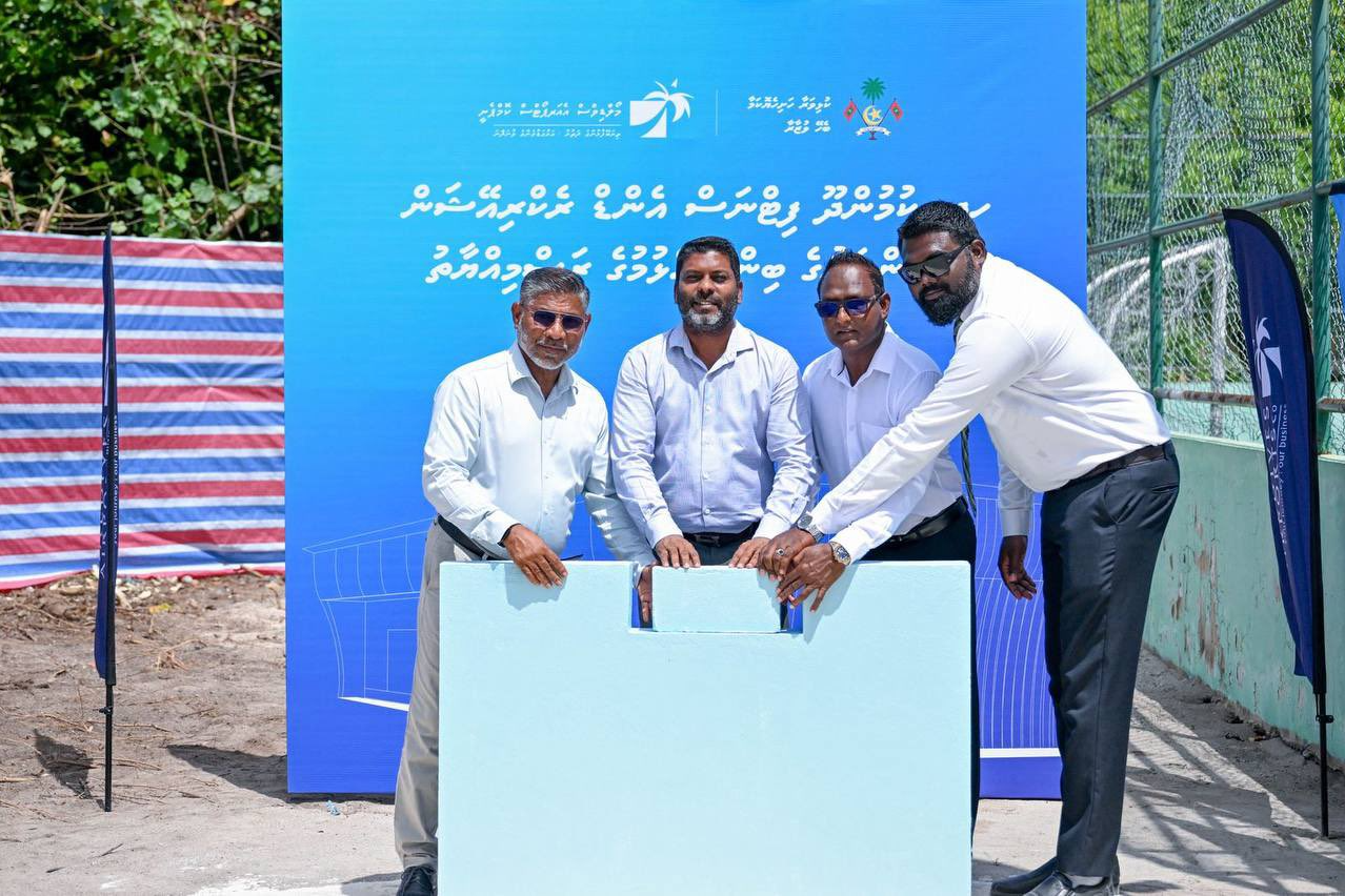 ކުމުންދޫގައި ހަދާ ފިޓްނަސް އެންޑް ރެކްރިއޭޝަން ސެންޓަރުގެ ބިންގާ އަޅައިފި