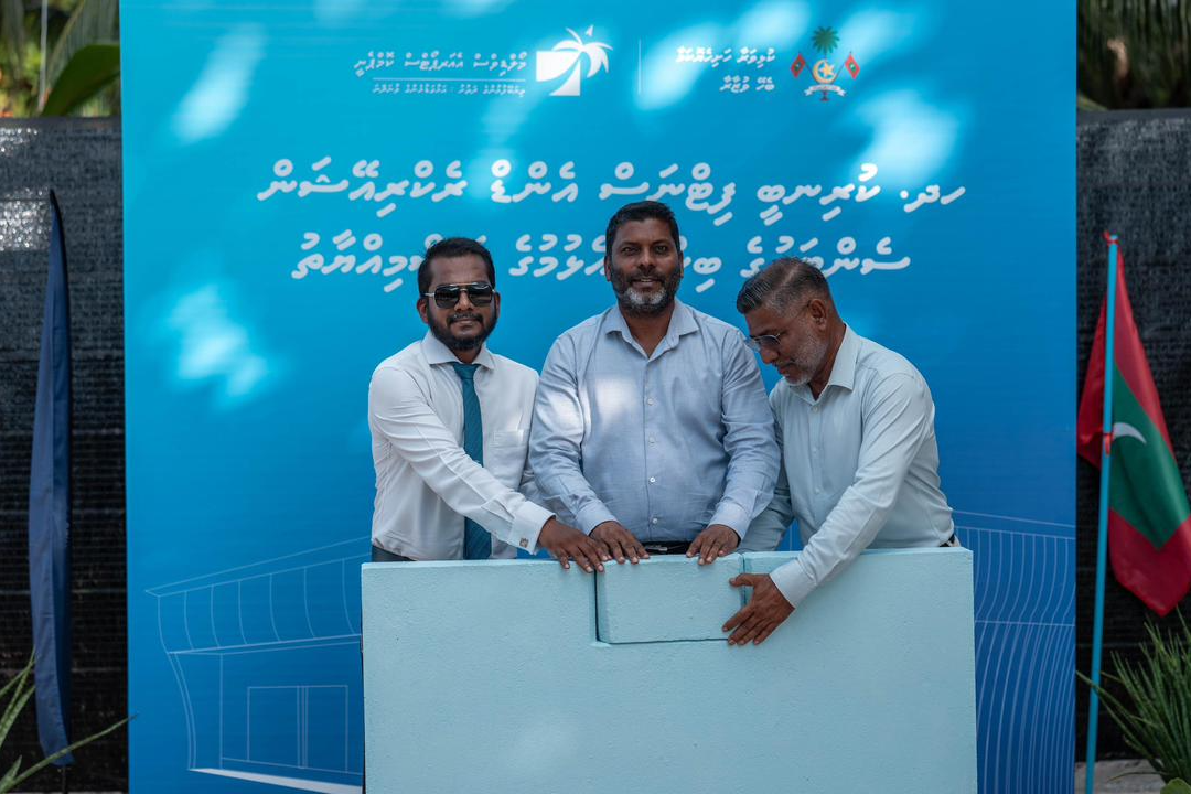 ކުރިނބިގައި ހަދާ ފިޓްނަސް އެންޑް ރެކްރިއޭޝަން ސެންޓަރުގެ ބިންގާ އަޅައިފި