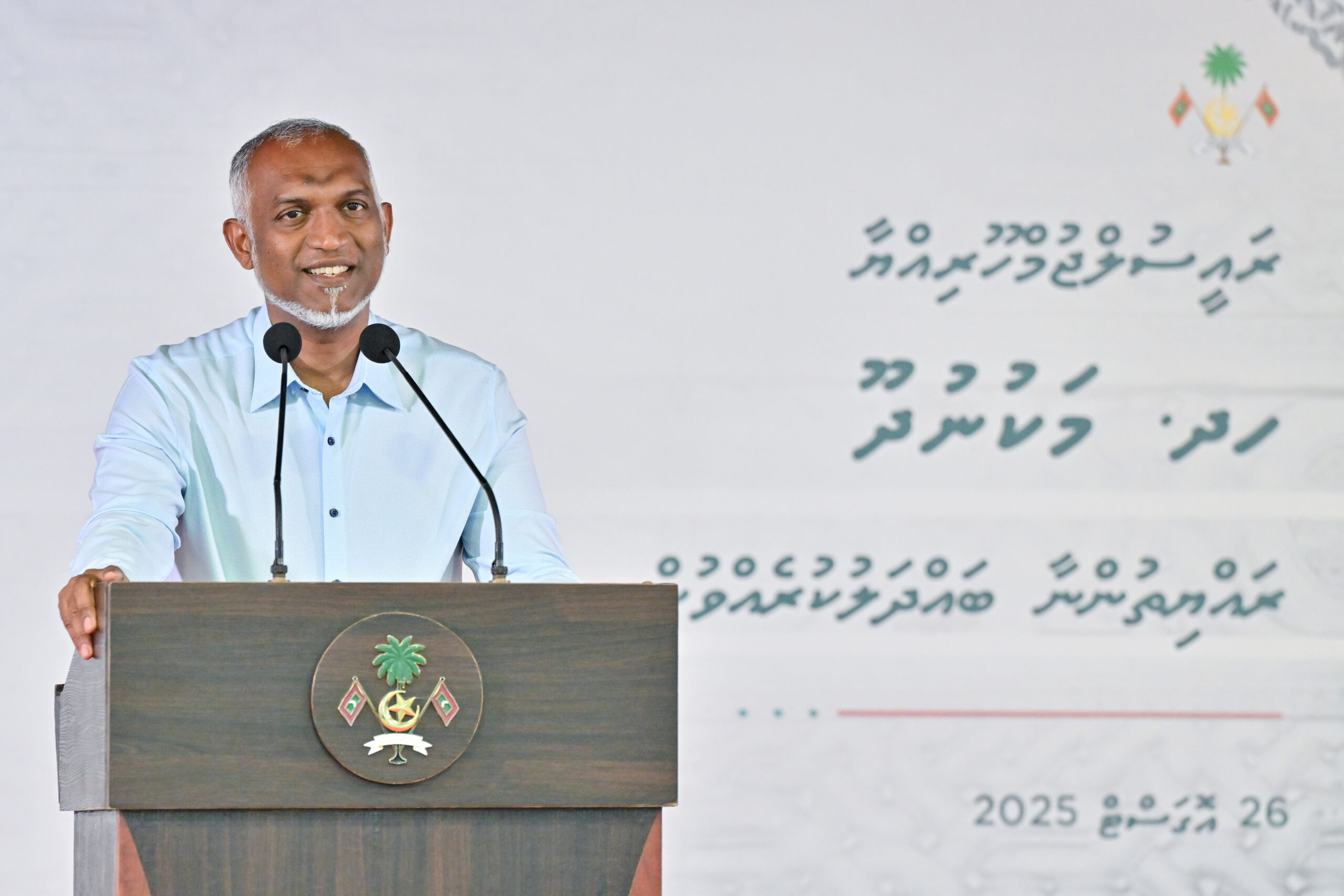 އެކަހެރިކޮށް، ދަތުރުކުރަން އުނދަގޫ ހިސާބެއްގައި އޮންނާތީ، މަކުނުދޫގައި އެއާޕޯޓެއް ގާއިމްކުރުމަކީ ޒަރޫރީ ކަމެއް: ރއީސް