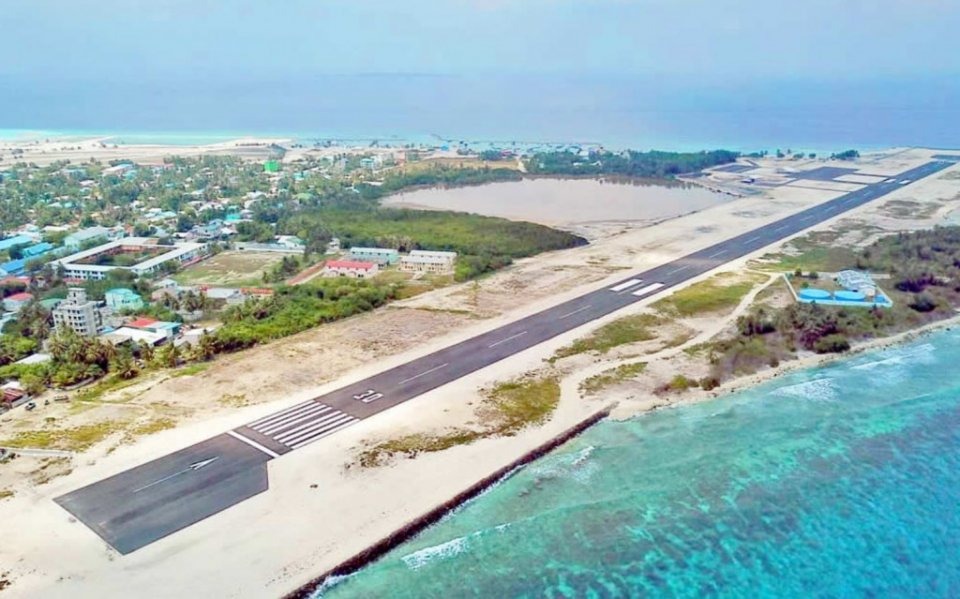 ކުޅުދުއްފުށި ސިޓީ އެއާޕޯޓް ފަސެންޖަރު ޓާމިނަލް ބޮޑުކުރުމުގެ މަސައްކަތުގެ ބިންގާ އަޅައިފި