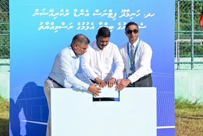 ހަނިމާދޫ ފިޓްނަސް އެންޑް ރެކްރިއޭޝަން ސެންޓަރުގެ ބިންގާ އަޅައިފި
