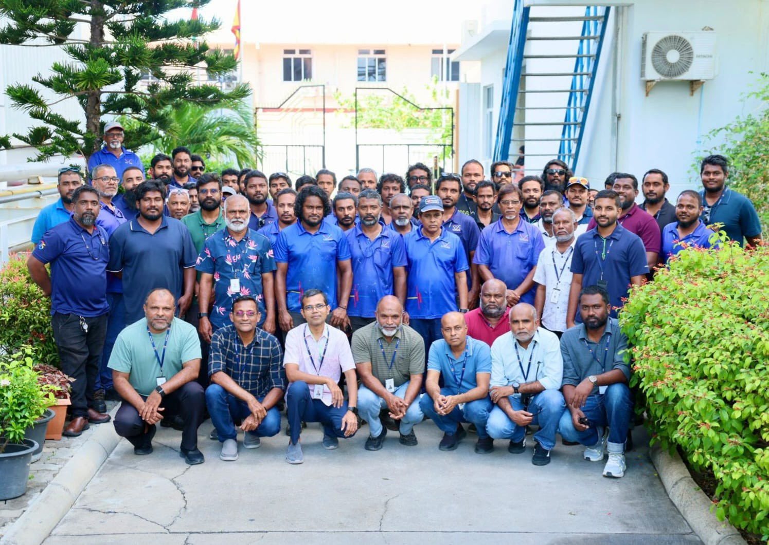 ހުޅުމާލޭގެ އިންޖީނުގޭގައި ކުރި މޭޖަރމެއިންޓަނަންސް މަސައްކަތް ކާމިޔާބު، މުވައްޒަފުންނަށް ފަހުމީގެ ތައުރީފު!