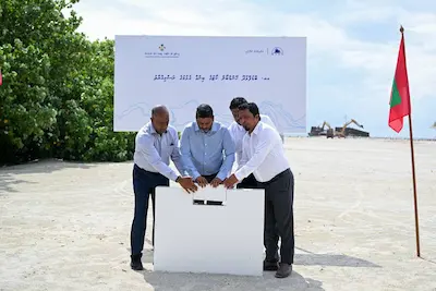 ބޮޑުފޮޅުދޫގައި ތަރައްޤީކުރާ ހޭންޑްބޯޅަ ކޯޓުގެ ބިންގާ އަޅައިފި