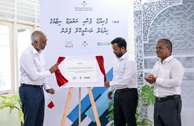 އއ ފެރިދޫގެ ފެނާއި ނަރުދަމާގެ ޚިދުމަތް ރައީސް އިފްތިތާހު ކޮށްދެއްވައިފި