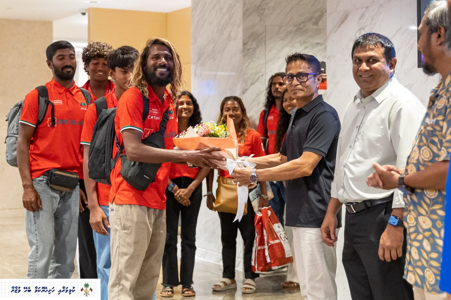 އޭޝިއަން ސަރފިންގ މުބާރާތުގައި ވާދަކުރި ރާއްޖޭގެ ޓީމަށް މަރުހަބާ ކިޔައިފި
