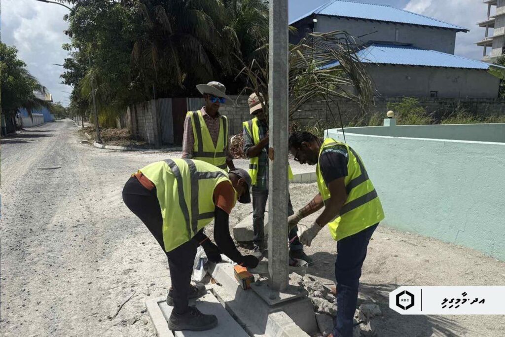 އދ. މާމިގިލީ މަގު ހެދުމުގެ މަޝްރޫއުގެ މަސައްކަތް ހަލުކަމާއެކު ކުރިޔަށް