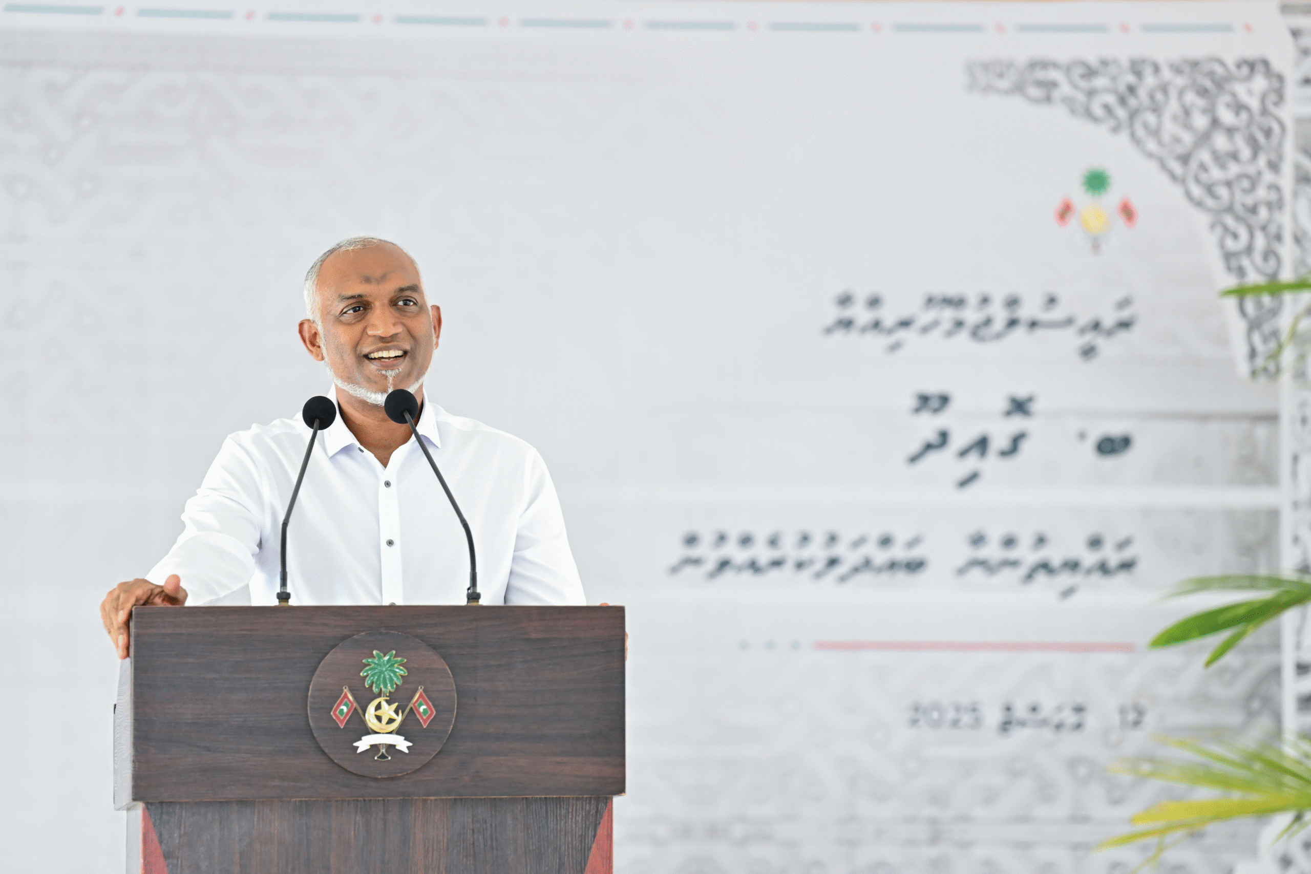 ގޮއިދޫ ރައްޔިތުންނަށް ވެވަޑައިގެންފައިވާ ހުރިހާ ވަޢުދެއްވެސް ފުއްދަވައިދެއްވާނޭކަމުގެ ޔަޤީންކަން ރައީސް ދެއްވައިފި
