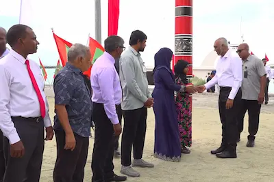 ރައީސްގެ ބ. އަތޮޅު ދަތުރުފުޅު: ތުޅާދޫއިން ހޫނު މަރުހަބާއެއް!