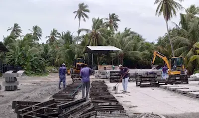 ފުވައްމުލަކުގެ މަގުހެދުމުގެ ދެވަނަ ފިޔަވަހީގެ މަސައްކަތް ބާރަށް ކުރިއަށްދާ ކަމަށް އެމްޓީސީސީ އިން ބުނެފި