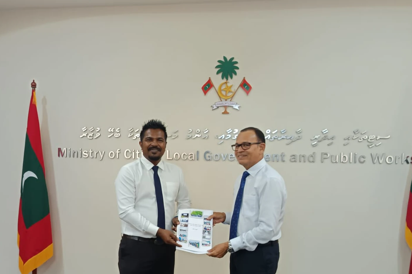 ހއ. އަތޮޅުގެ ރަށްރަށުގައި ކުރުމަށް ހަމަޖެހިފައިވާ ތަރައްޤީގެ މަސައްކަތްތަކާ ބެހޭ ގޮތުން މަސްވަރާ ކުރައްވައިފި
