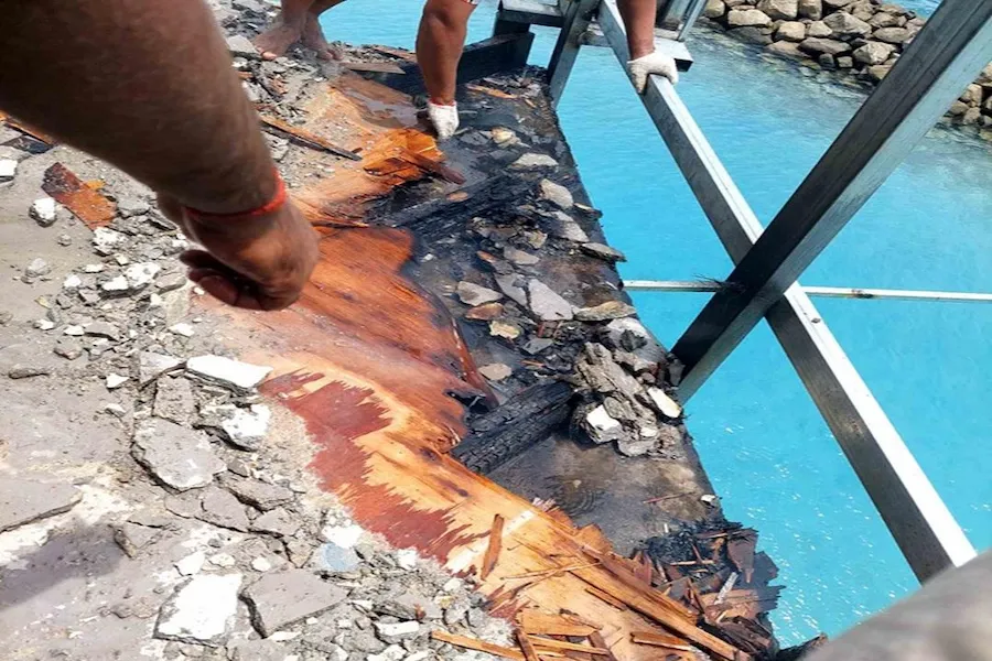 ރަސްފަންނު “ޕޮމެލޯ” ރެސްޓޯރަންޓުގަ އަލިފާން ރޯވުމުން، އެމްއެންޑީއެފުން ނިއްވާލައިފި