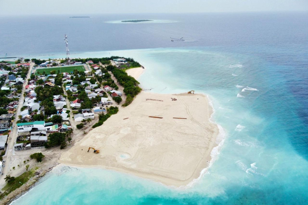 ވެލިދޫ އޮޑިދޯނިފަހަރަށް ޚާއްސަ ސަރަޙައްދަށް ވެލިއެޅުމުގެ މަސައްކަތް ނިމިއްޖެ
