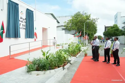 ރައީސް، ކްރިމިނަލް ކޯޓާއި ޑްރަގް ކޯޓުގެ އައު އިމާރާތް ހުޅުވައިދެއްވައިފި