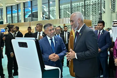 އައު ޓާރމިނަލް ގައި 5 ވަގުތު ބަންގީގެ އަޑު އިވޭ ގޮތަށް ރައީސް ޑރ މުއިއްޒު ހަމަޖައްސަވައިފި