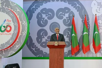 ދިވެހިންގެ ކަންކަމުގައި ބޭރުގެ އެހީތެރިކަން ހޯދި ނަމަވެސް, ގޮތް ނިންމާނީ ދިވެހިން: ރައީސް