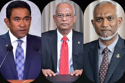 ވީއައިއޭގެ އައު ޓާމިނަލްގެ މަސައްކަތަށް ކުރީގެ ރައީސް ޔާމީނާއި ސާލިހަށް، ރައީސް ޑރ މުއިއްޒުގެ ޝުކުރު