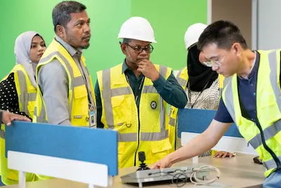 އައު ޓާރމިނަލްގަ ޤާއިމު ކުރެވިފައިވާ ސަލާމަތީ ނިޒާމްތައް އިންސްޕެކްޓް ކުރުމުގެ މަސައްކަތް ފެށިއްޖެ