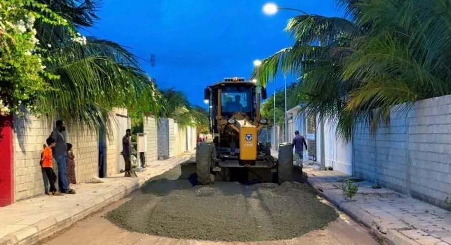 ފޮނަދޫ މަގު ހެދުމުގެ ދެވަނަ ފިޔަވަހީގެ މަސައްކަތް ހަލުވި ދުވެއްޔެއްގައި ކުރިއަށް