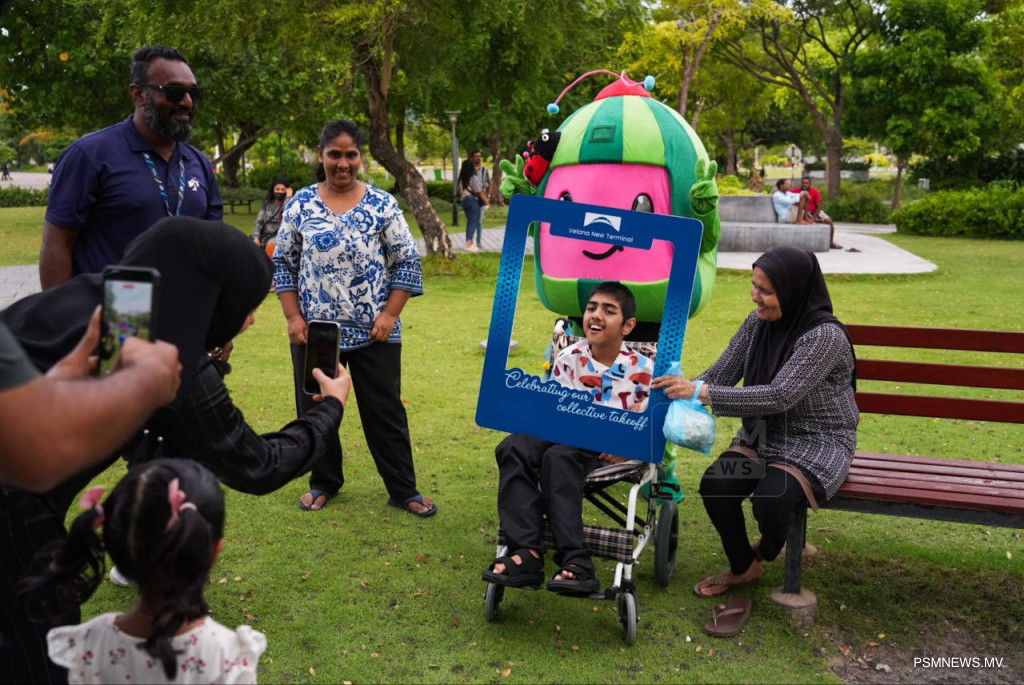 ވީއައިއޭގެ އައު ޓަރމިނަލް ހުޅުވުން ފާހަގަކުރުމަށް އެމްއޭސީއެލް އިން ހުޅުމާލޭގައި ރެލީއެއް