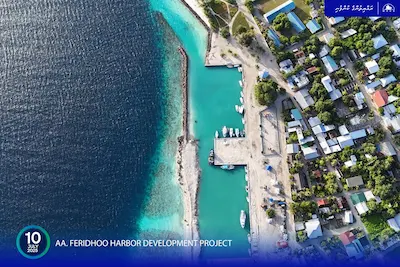 ފެރިދޫ ބަނދަރުގެ ޕޭމެންޓް ހެދުމުގެ މަސައްކަތް ކުރިއަށް