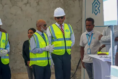 ޢަރަބިއްޔާ ސްކޫލްގެ މަސައްކަތް އަންނަ އަހަރުގެ ނޮވެމްބަރު މަހަށް ނިމޭނެ: ވަޒީރު ޝަފީޢު