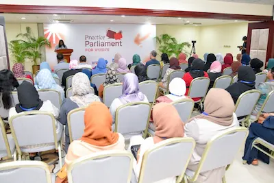 ސިޔާސީ ދާއިރާއަށް އަންހެނުން ނެރުމަށް ހިތްވަރުދިނުމުގެ ގޮތުން ކުރިއަށް ގެންދާ “ޕްރެކްޓިސް ޕާލިމެންޓް ފޯރ ވިމެން” ފަށައިފި