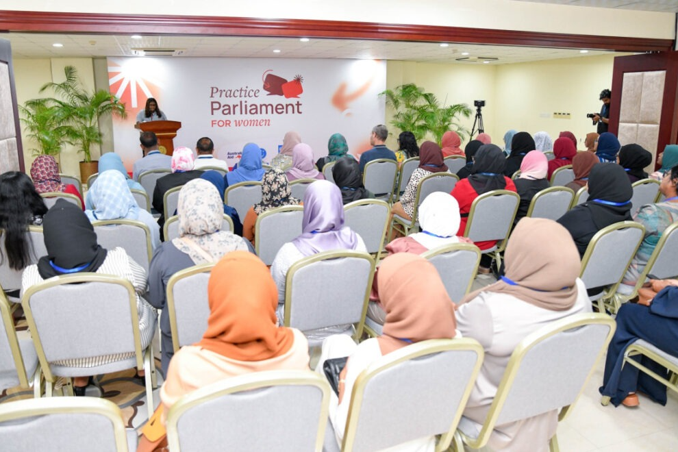 ސިޔާސީ ދާއިރާއަށް އަންހެނުން ނެރުމަށް ހިތްވަރުދިނުމުގެ ގޮތުން ކުރިއަށް ގެންދާ “ޕްރެކްޓިސް ޕާލިމެންޓް ފޯރ ވިމެން” ފަށައިފި
