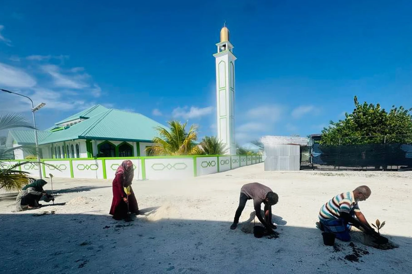ފަސް މިލިއަން ގަސް އިންދުމުގެ މަޝްރޫޢު: މ. އަތޮޅު ދެ ރަށެއްގައި!