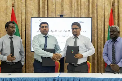 ވިލުފުށީ 100 ހައުސިން ޔުނިޓުގެ ފެނާއި ނަރުދަމާގެ މަސައްކަތް ފެނަކައަށް