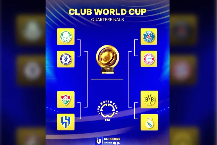 ފީފާ ކުލްބް ވޯލްޑްކަޕް ކުއަރޓަރ ފައިނަލަށް ޓީމުތައް ހޮވައިފި