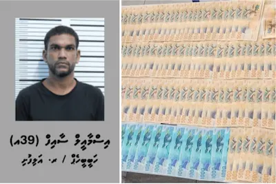 ގެއެއްގެ ތިޖޫރީ ފަޅާލައި 1 ލައްކަ ރުފިޔާ ވަގަށް ނެގި މީހަކު ހައްޔަރަށް،