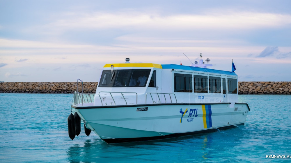 އެމްޓީސީސީ އިން ރ. އަތޮޅާއި ބ އަތޮޅުގައި އާރްޓީއެލް ފެރީގެ ޚިދުމަތް ފަށަން ތައްޔާރު ވަނީ