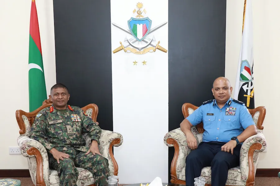 މޭޖަރ ޖެނެރަލް އިބްރާހީމް ޙިލްމީ، އަދި ސީޕީ ނަވީންއާ މަޝްވަރާ ބައްދަލުވުމެއް ބާއްވައިފި