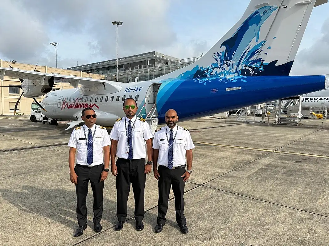 މޯލްޑިވިއަންގެ އެތެރޭގެ އުދުހުންތަކަށް އައު ބާރެއް؛ 5 ވަނަ އޭޓީއާރް ރާއްޖެ އައުމަށް ދަތުރު ފަށައިފި