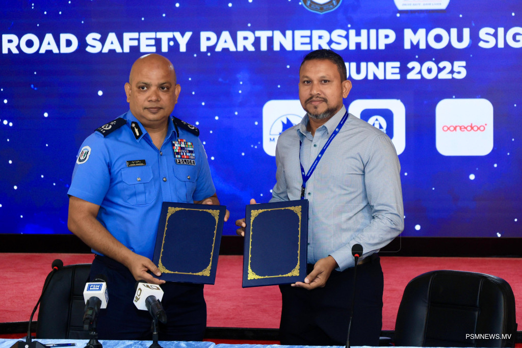 ރޯޑް ސޭފްޓީ ޕާޓްނަރުންނަށް އެމްޓީސީސީ، އެލައިޑް އިންޝުއަރަންސް އަދި އުރީދޫ މޯލްޑިވްސް!