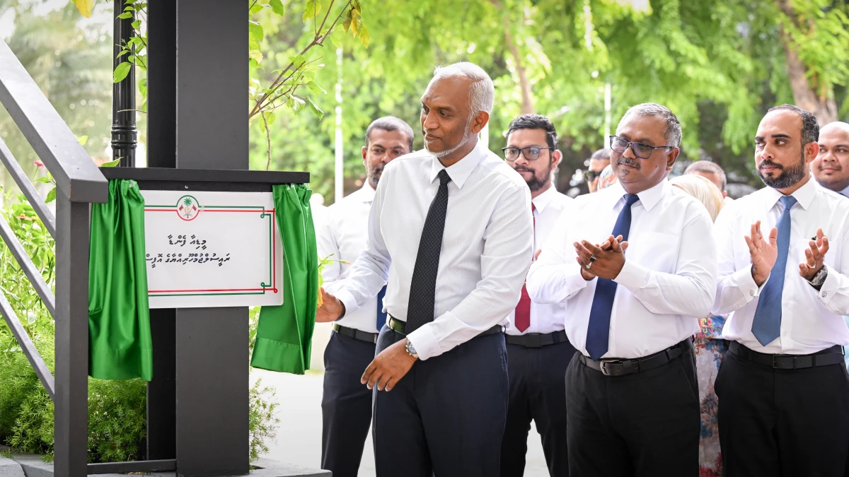 ރައީސް ޑރ މުއިއްޒު، ‘މީޑިއާ ފެންޑާ’ އިފްތިތާހު ކޮށްދެއްވައިފި