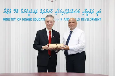 ތަޢުލީމީ ފެންވަރާއި، ޒުވާނުންގެ ހުނަރުތައް ތަރައްޤީކުރުމަށް ސިންގަޕޫރުގެ ހައި ކޮމިޝަނާއި، ވަޒީރު ހައިދަރު މަޝްވަރާ ކުރައްވައިފި
