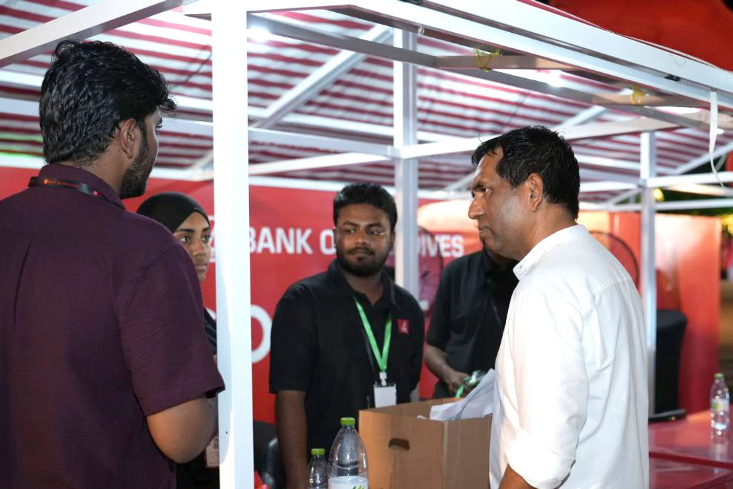 މޯލްޑިވްސް އެކްސްޕޯ 2025: ބީއެމްއެލްގެ ޚިދުމަތްތައް ވަޒީރު ސައީދު ބައްލަވާލައްވައިފި