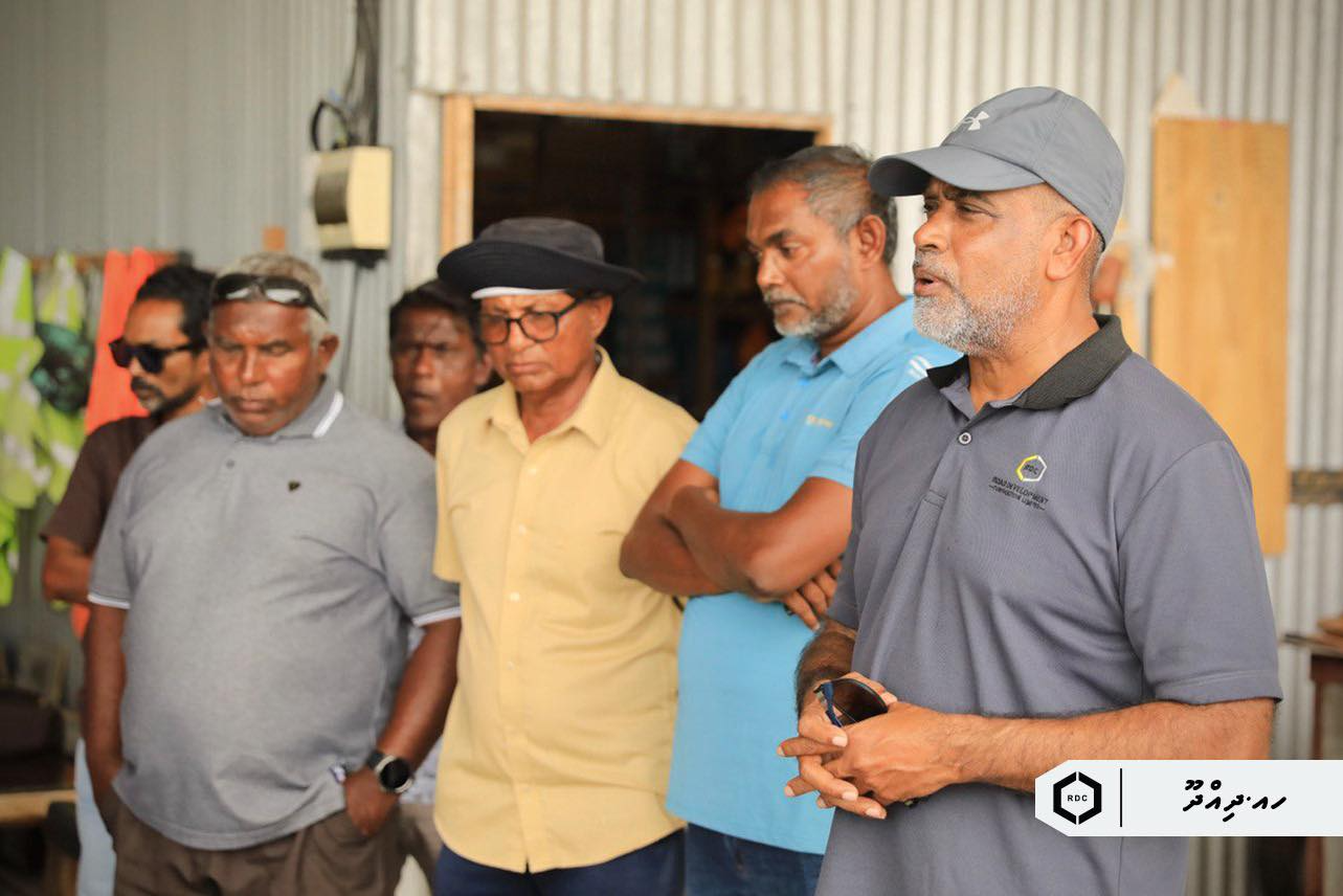 އާރްޑީސީގެ އެމްޑީ އަލީ ޒުހައިރު ދިއްދޫ ސައިޓަށް!