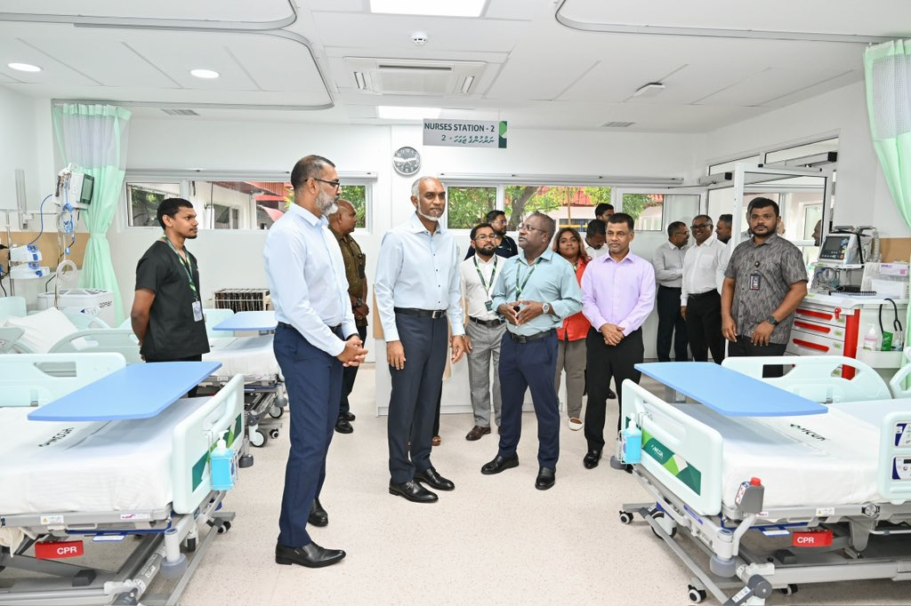 އައިޖީއެމްއެޗްގެ މަލްޓި-ސްޕެޝަލިސްޓް ސާޖިކަލް ވިންގް ރައީސް ޑރ މުއިއްޒު ހުޅުވައިދެއްވައިފި