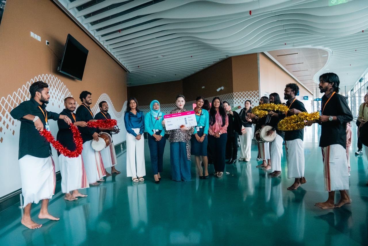މޯލްޑިވިއަން އިން ޗައިނާގެ ޝިއާން ސިޓީއަށް ދަތުރުތައް ފަށައިފި